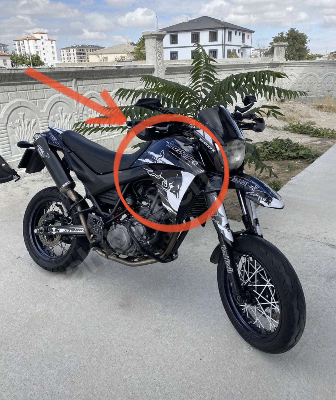 Yamaha Xt 660 X Yan Uyumlu Grenaj