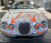 Jaguar S-Type Uyumlu Far Yıkama Kapağı