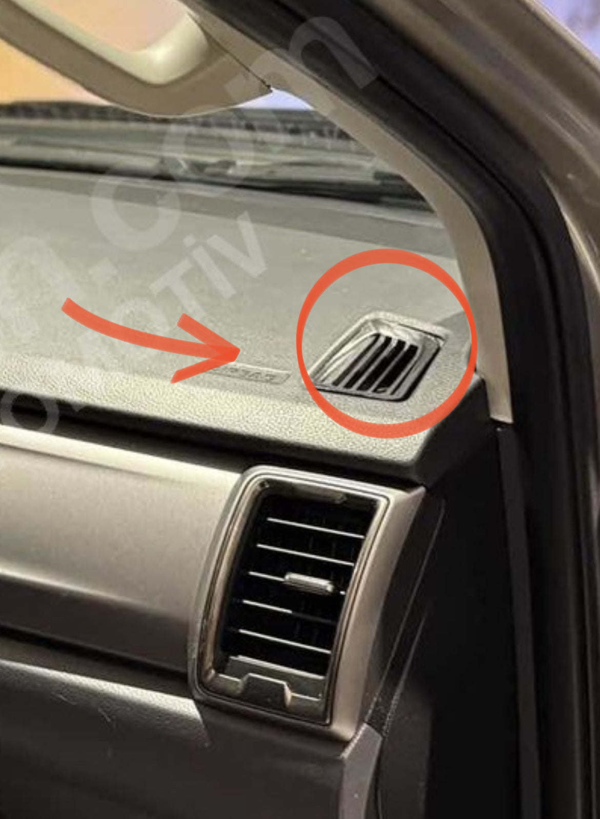 Ford Ranger Yan Uyumlu Cam Havalandırma Izgarası