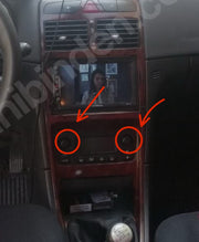 Peugeot 307 Dijital Klima Ayar Uyumlu Düğmesi