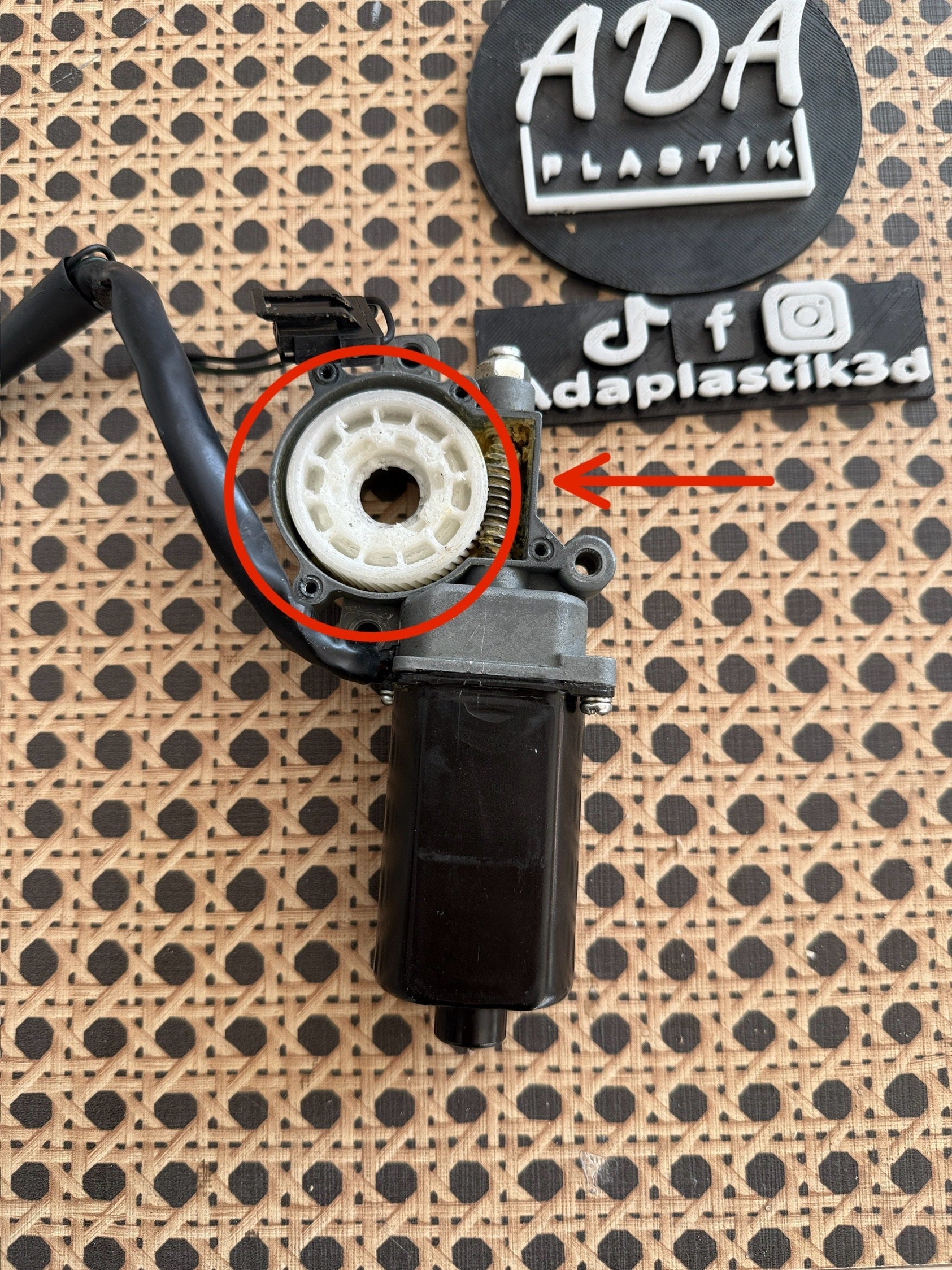 Ssangyong Uyumlu Sunroof Motor Dişlisi