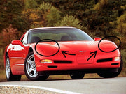 Chevrolet Corvette C5 Uyumlu Far Kapağı
