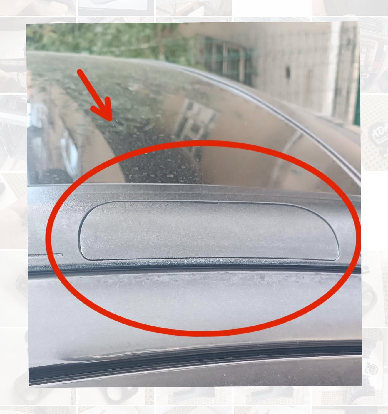 Peugeot 207 Tavan Uyumlu Çıtası Kapağı