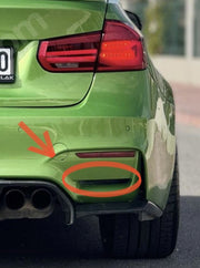 BMW F80 M3 Uyumlu Arka Tampon Havalandırma Izgarası