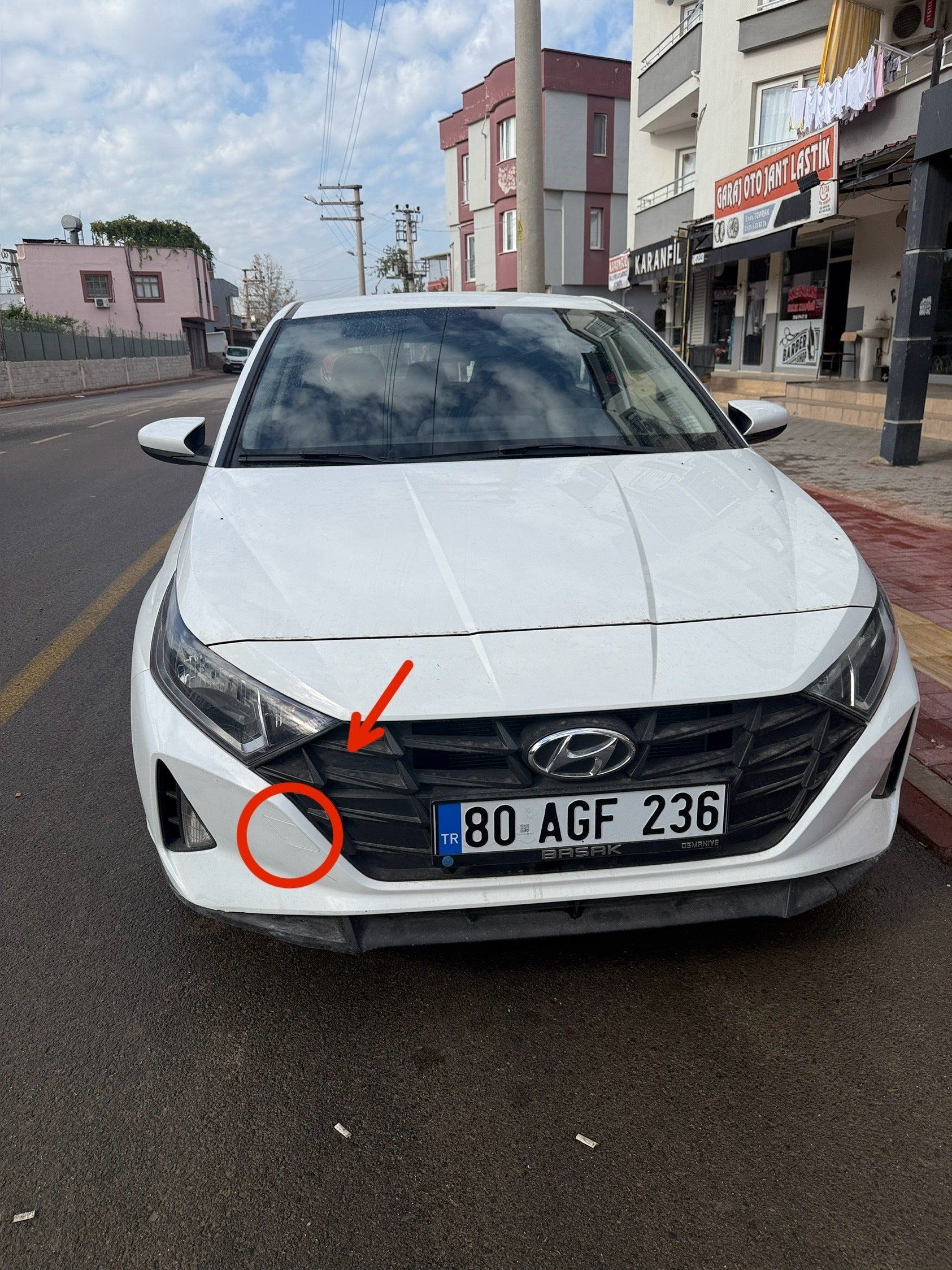 Hyundai i20 Uyumlu Drawbar Q0000 Kapağı