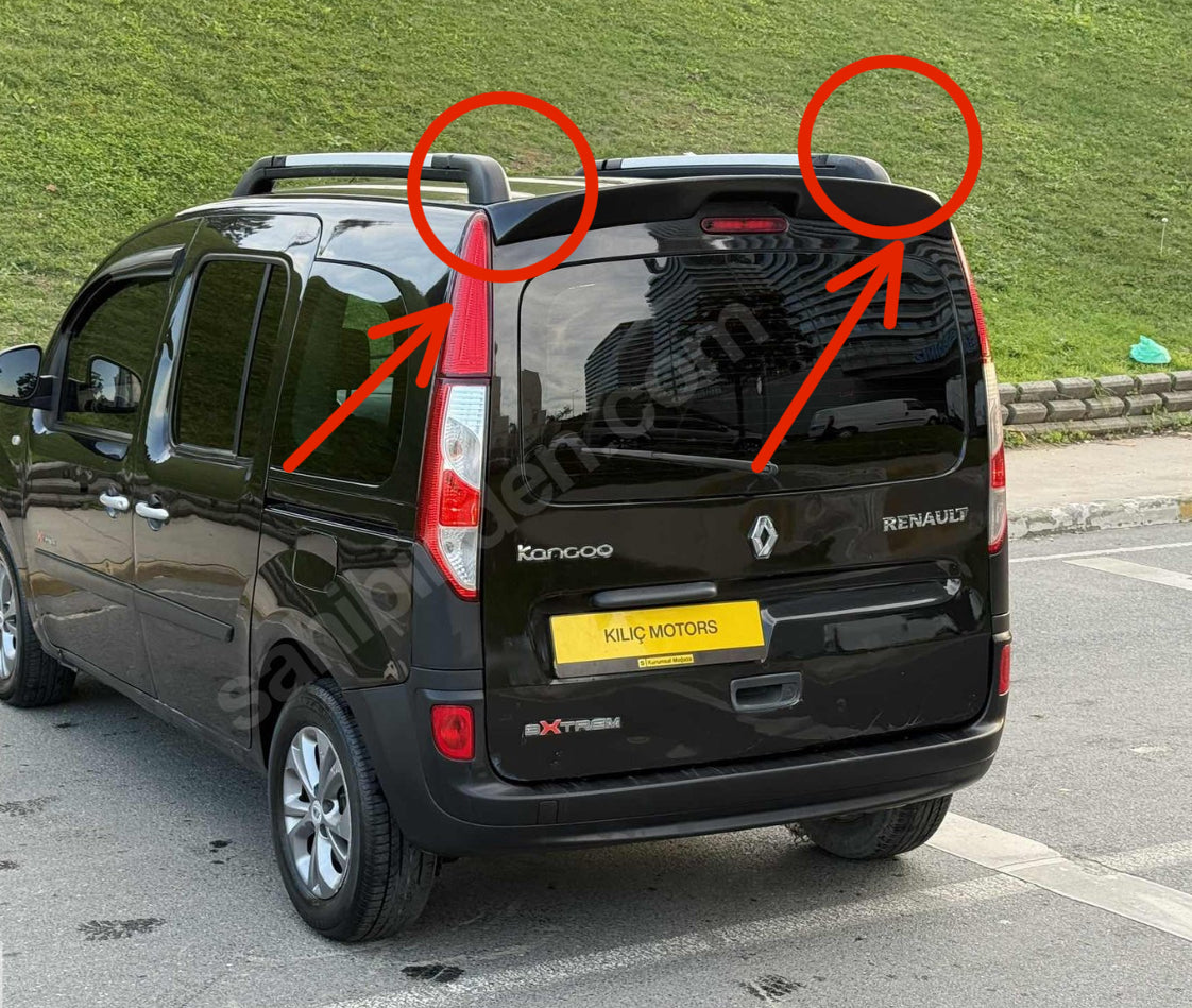 Renault Kangoo Mk3 Uyumlu Bar Tavan Çıtası Arka Kapağı