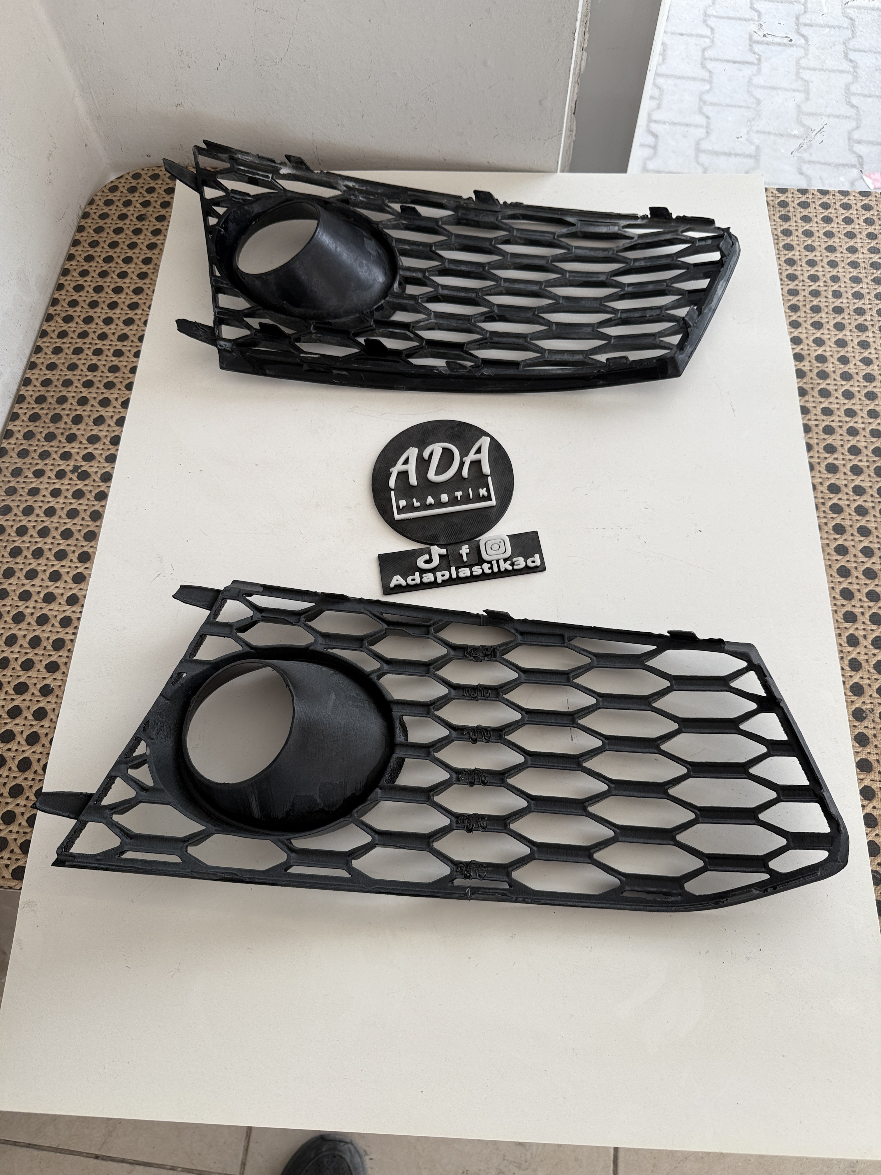 Audi A7 RS7 Uyumlu Fog Light Sis Farı Çerçevesi