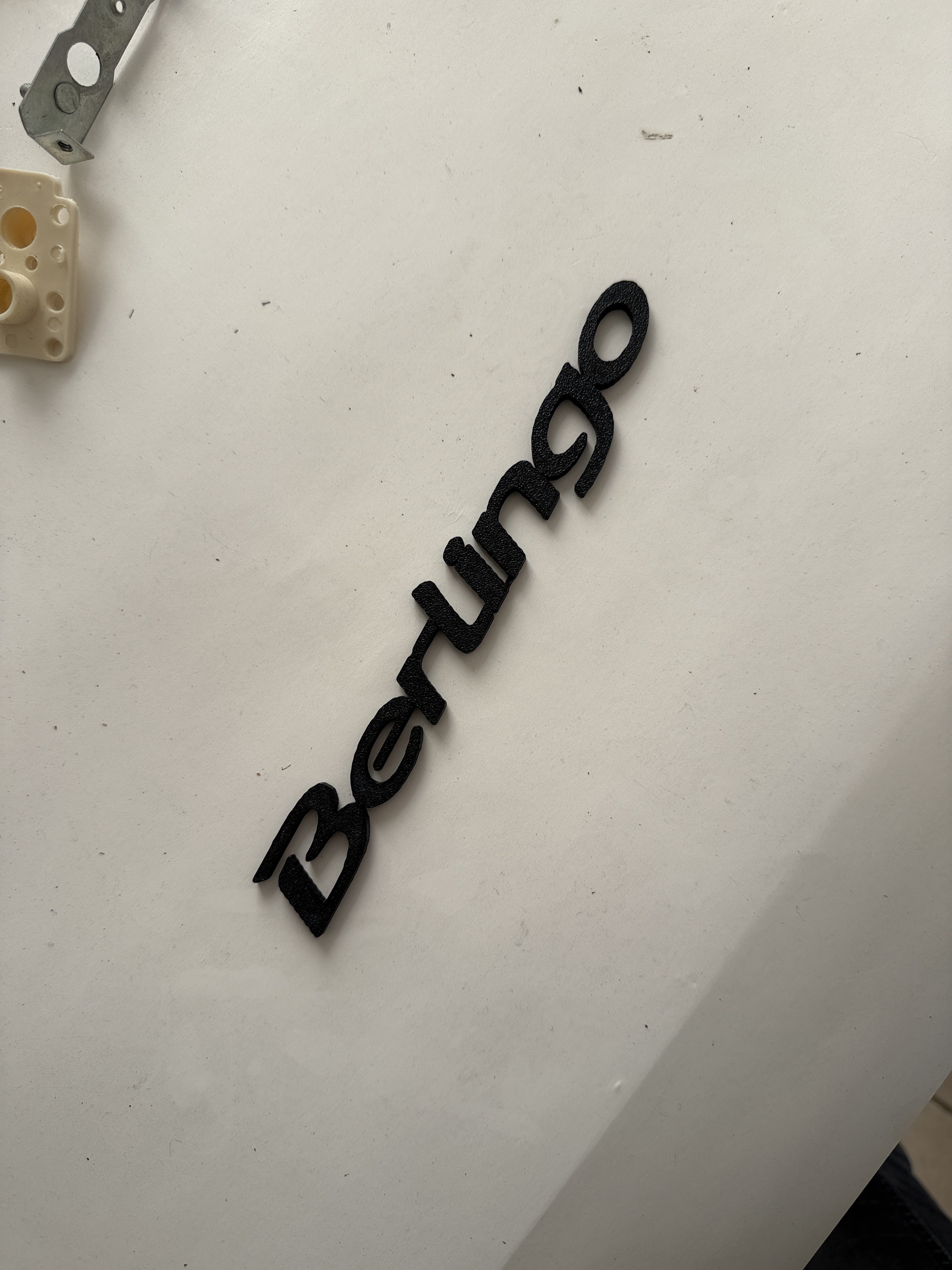 Citroen Berlingo Uyumlu Trunk Logo Berlingo Write Bagaj Logosu
