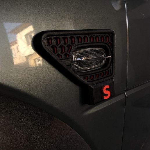 Land Rover Freelandere Uyumlu Yan Gösterge Grili