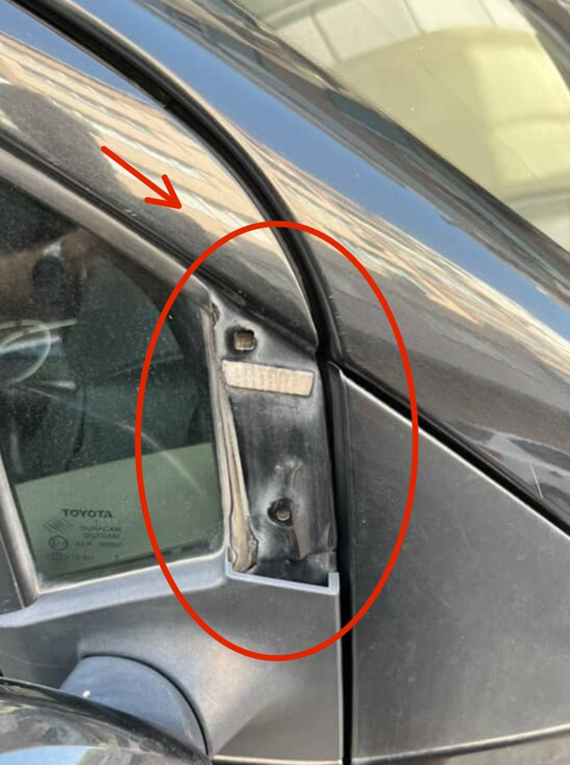 Toyota Yaris Triangle Uyumlu Ayna Üçgen Kapağı