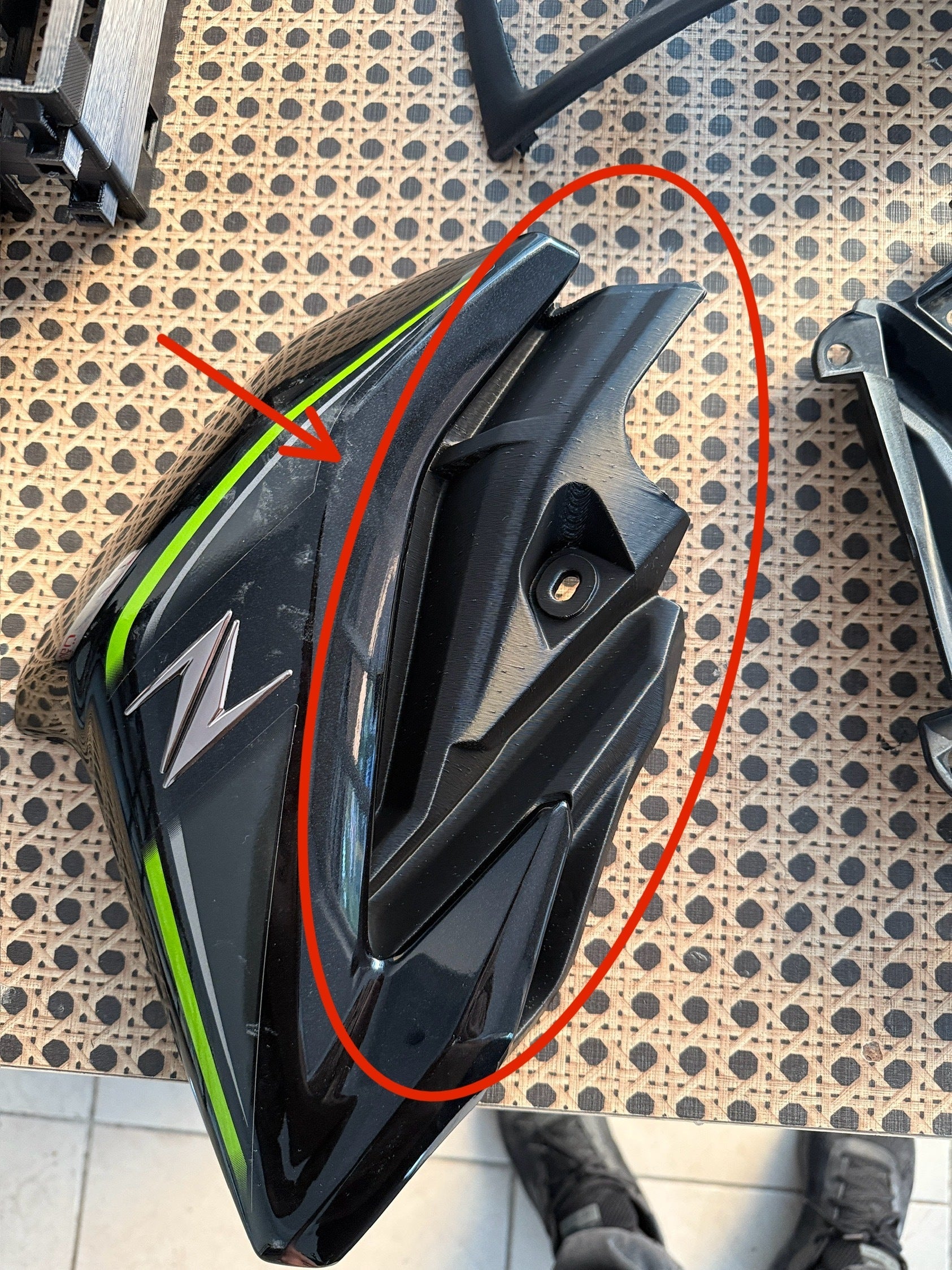 Kawasaki Z900- Zr900 Uyumlu Fairing Grenaj
