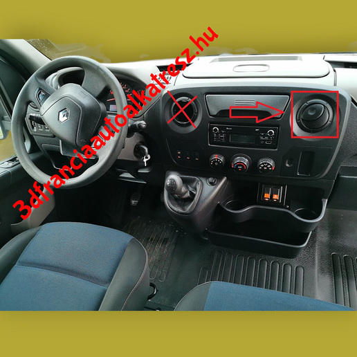 Renault Master, Dacia Uyumlu Havalandırma Işık Grubu Onarım Kiti