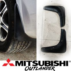Mitsubishi Outlander Uyumlu Çamurluk Koruyucu