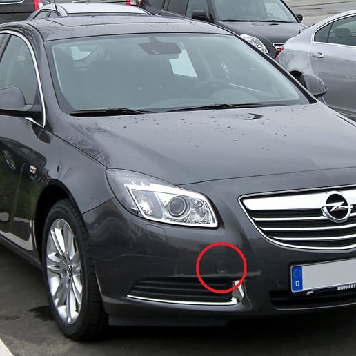 Opel Insignia Uyumlu Ön Tampon Kapak