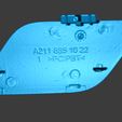 Mercedes W211 Uyumlu Restayling Bumper Hook Tow