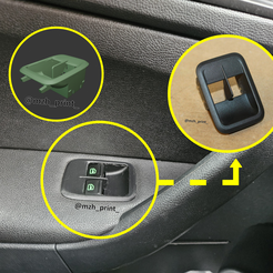 Skoda Yeti Uyumlu Arka Tavan Lambası Braketi