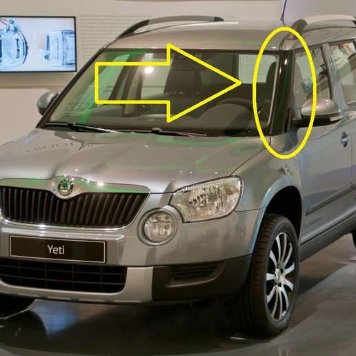 Skoda Yeti Uyumlu Ic Gizlilik Kapağı Koruma Cıvataları