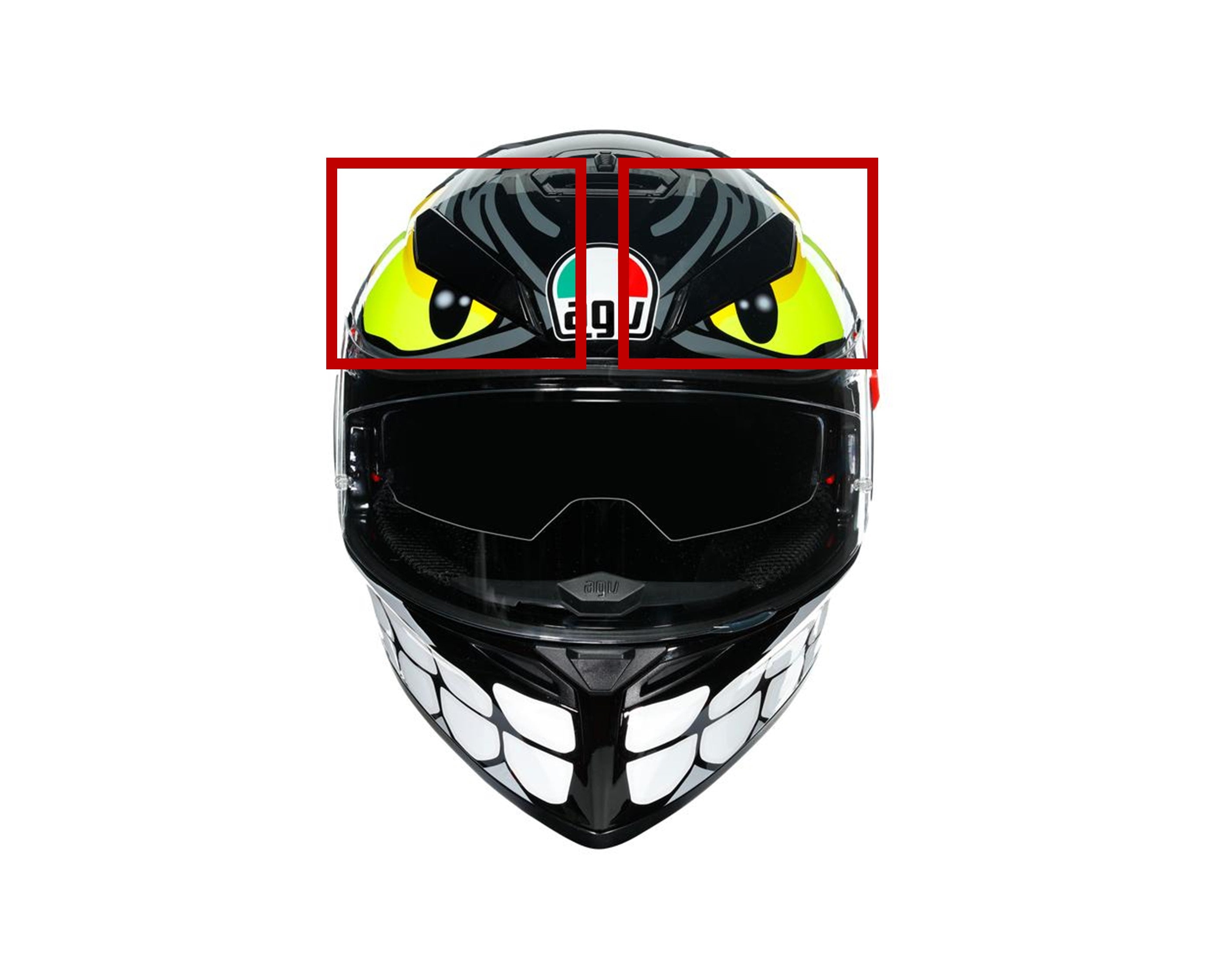 Agv K-3 Sv Kask Grenaj Plastiği