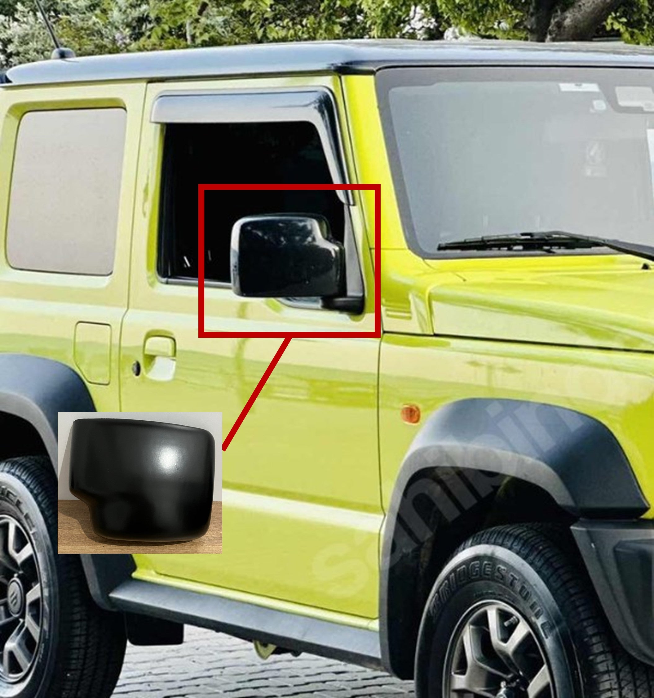 Suzuki Jimny Uyumlu Ayna Kapağı