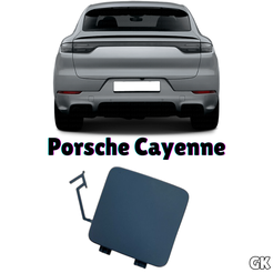 Porsche Cayenne Uyumlu Rear Bumper Tow Hook Cover