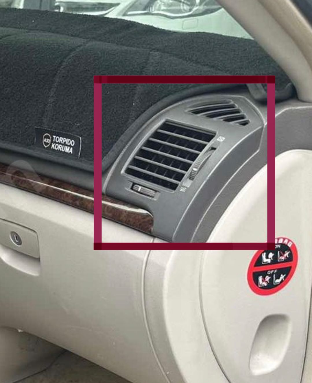 Hyundai Sonata Uyumlu Kalorifer Izgarası Çerçevesi