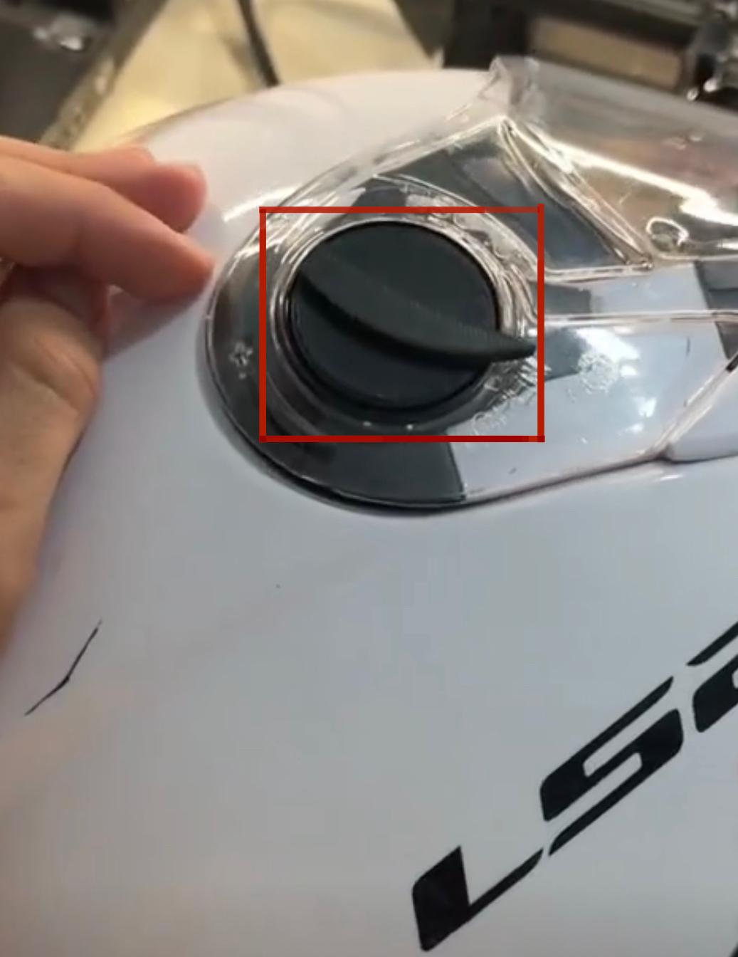 LS2 Kask Uyumlu Kilit Düğmesi