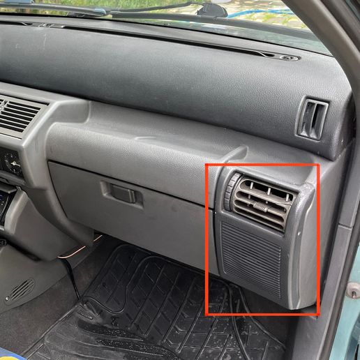 Renault Clio mk1 Uyumlu Isıtma Iziği Çerçevesi