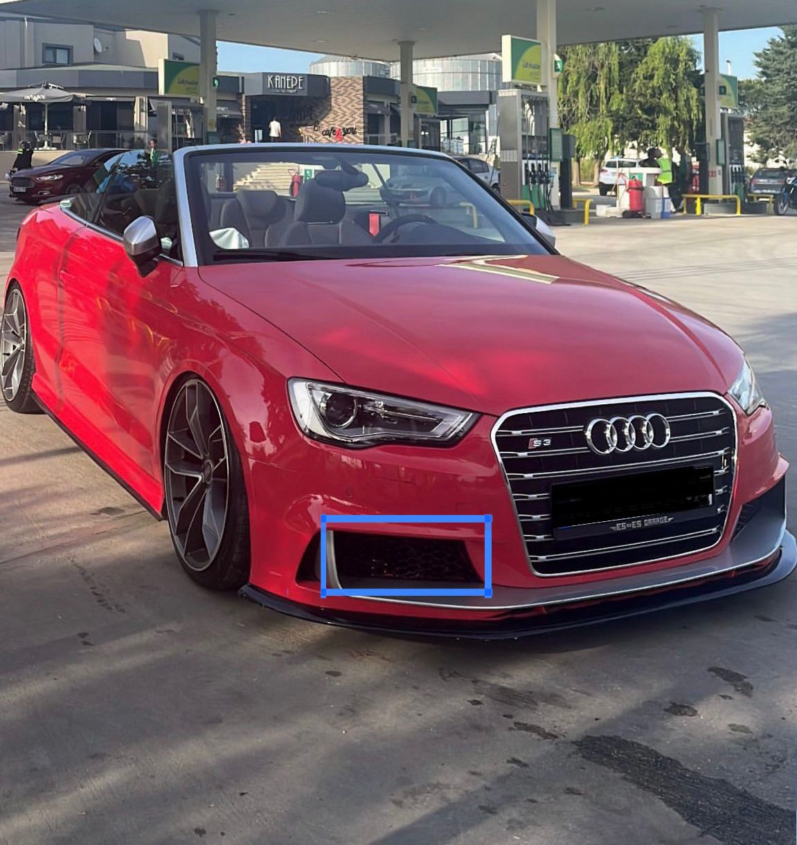 Audi A3 RS3 Uyumlu Tampon Sis Çerçevesi