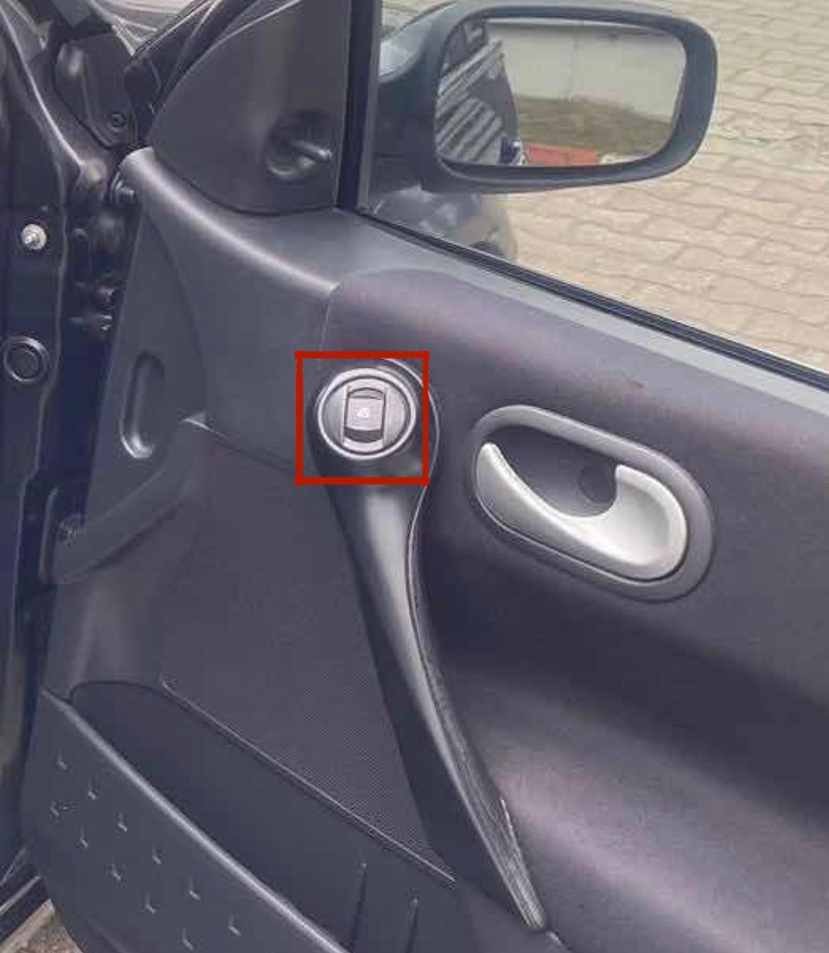 Renault Megane 2 Uyumlu Cam Düğme Çerçevesi