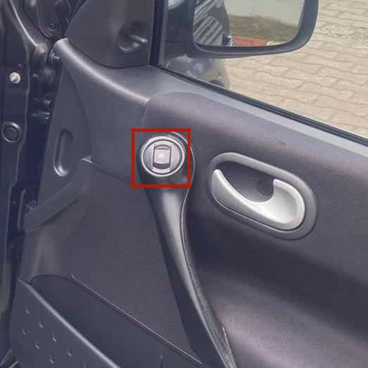 Renault Megane 2 Uyumlu Cam Anahtar Kılıfı