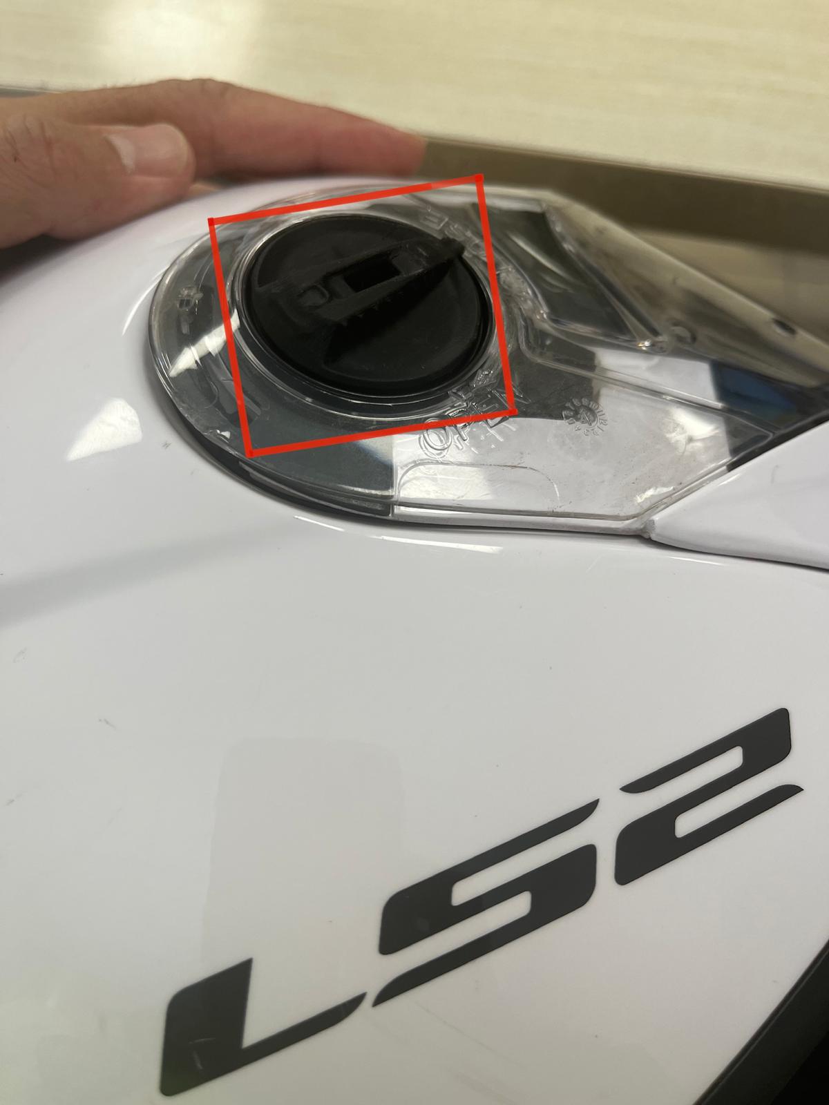 LS2 Kask Uyumlu Kapak