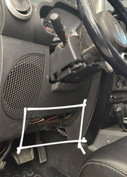 Jeep Wrangler Rubicon Direksiyon Kılıfı Uyumlu