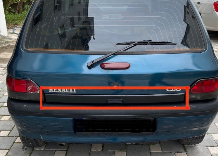 Renault Clio 1 MK1 Uyumlu Arka Reflektör
