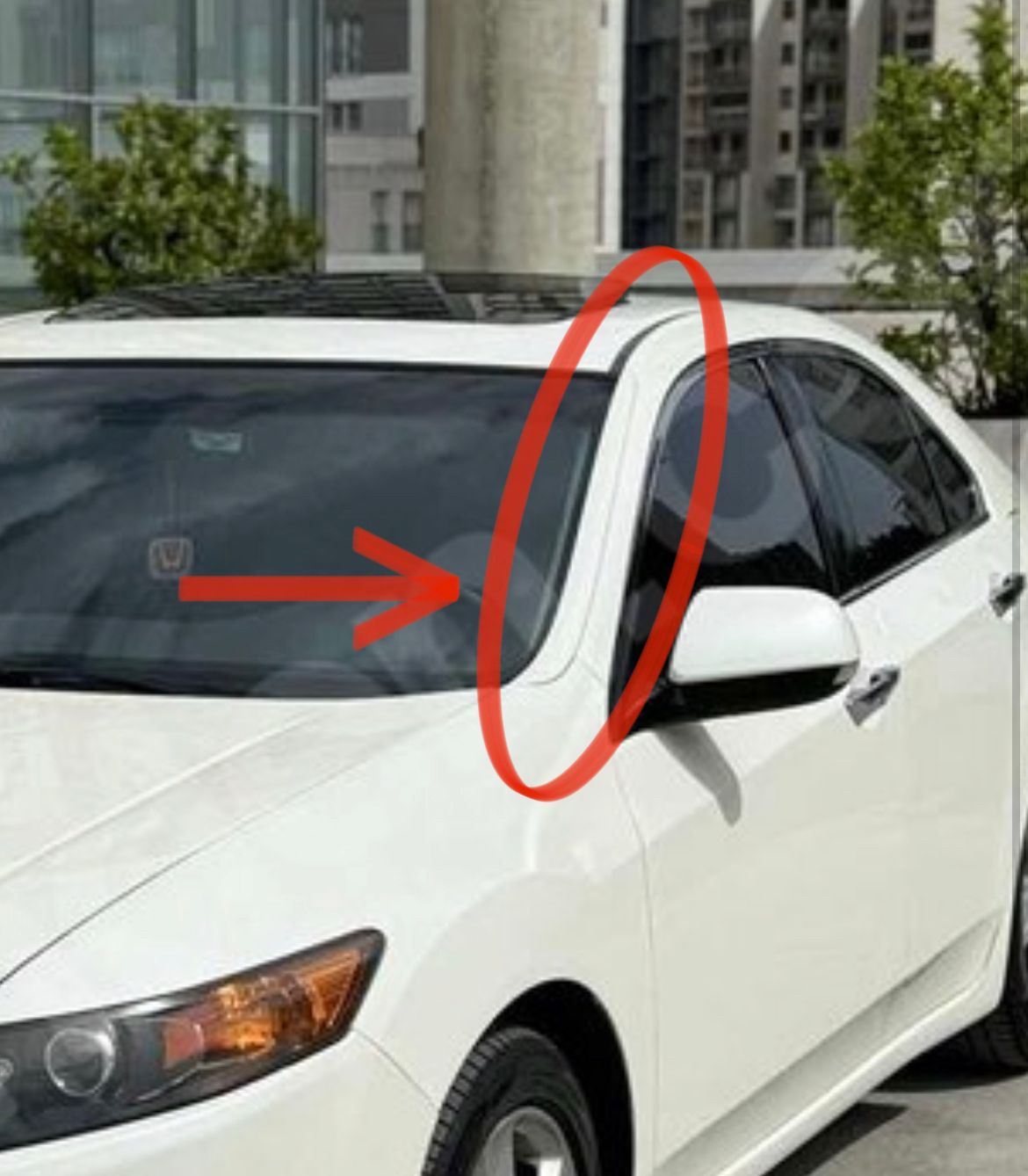 Honda Accord Uyumlu Ön Cam Çıtası