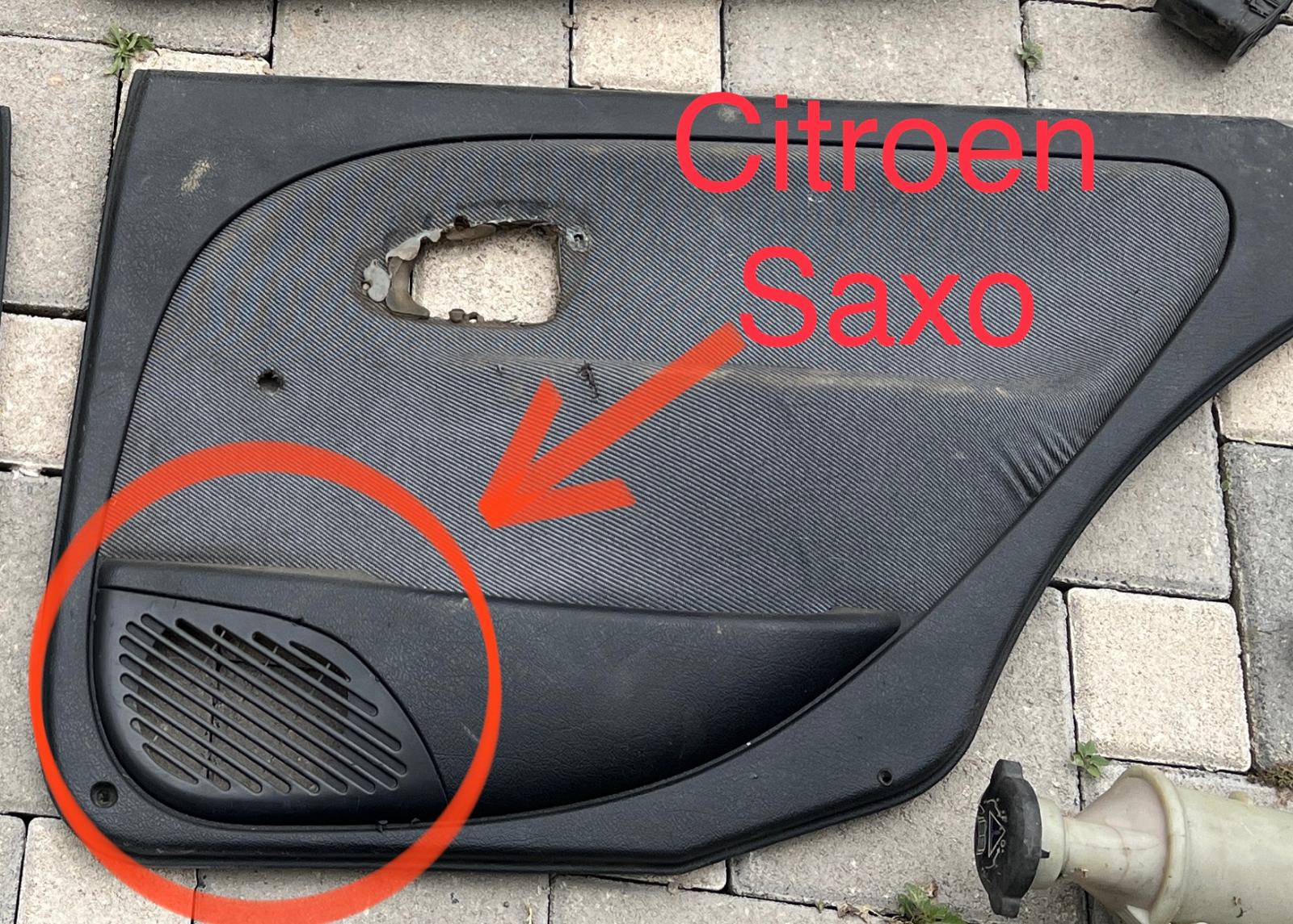 Citroen Saxo Uyumlu Hoparlör Kapağı