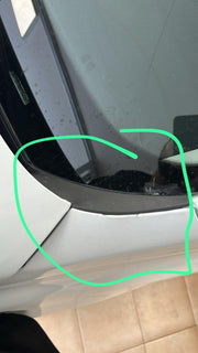 Renault Kangoo MK5 Uyumlu Ön Cam Köşe Izgarası