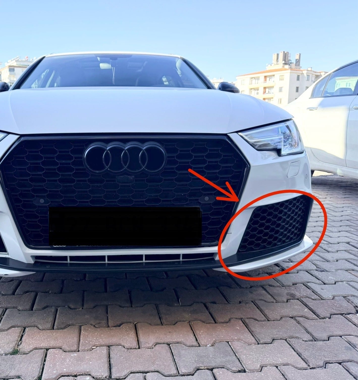 Audi A4 RS4 Uyumlu Foglight Sis Farı Çerçevesi