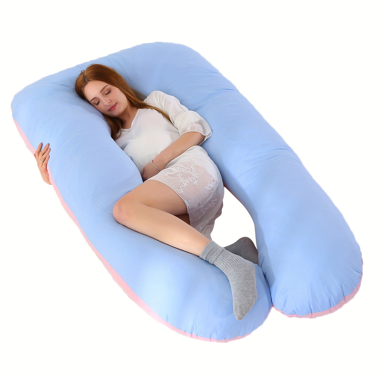 [Body Pillow] 2025 New Pillow Sleep Pillow Body Pillow Companion Pillow Multi Functional Soft And Comfortable For Back, Legs And Belly Support Christmas & Halloween Gift Body Pillow, Baby Items