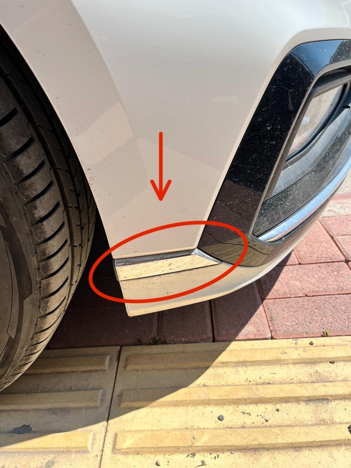 Volkswagen Passat B8 - B8.5 Uyumlu Corner Ön Tampon Köşe Çıtası