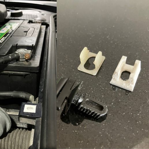 Porsche 996 Uyumlu Battery Cover Clip