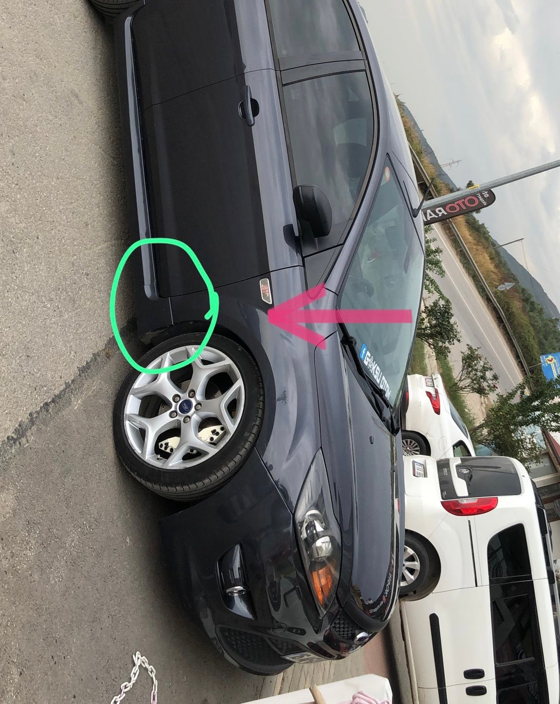 Ford Focus MK2.5 ST Marşpiyel Köşesi Uyumlu