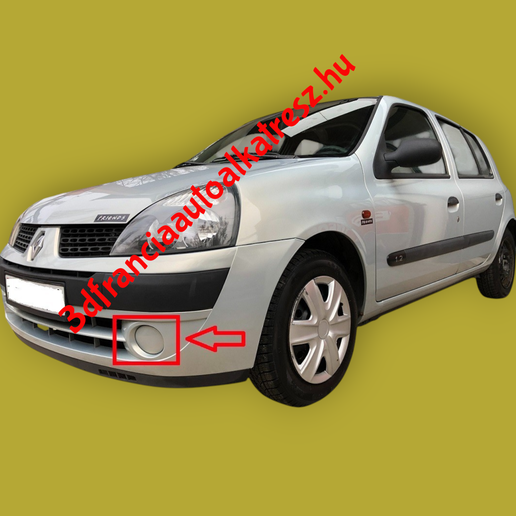 Renault Clio Uyumlu Sis Farı Kapağı