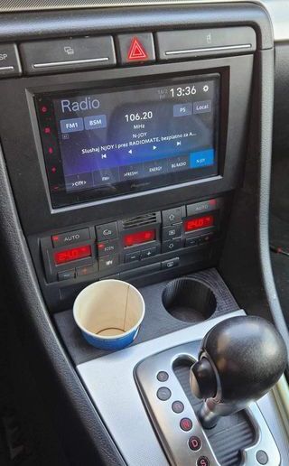Audi A4 B6/B7 Uyumlu Ön Ashtray Yerine Kupa Tutucu