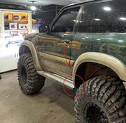 Nissan Patrol Basamak Köşe Uyumlu Kapağı