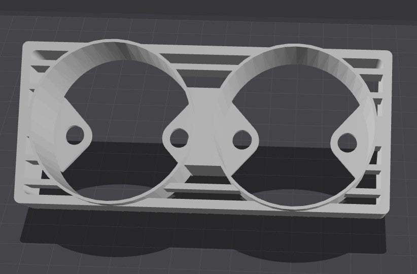 Mercedes W201 Uyumlu Merkezi Hava Vent Gauges Tutucu
