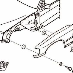 Mercedes W211 Uyumlu Arka Bumper Çekme Gözü Kapağı