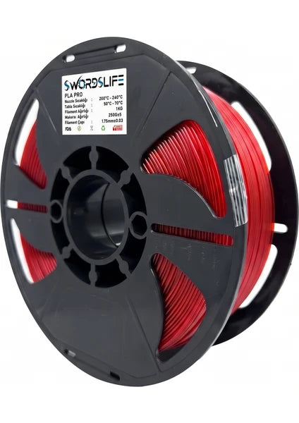Kırmızı Pla Premium Filament 1kg 1.75MM