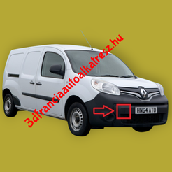 Renault Kangoo Uyumlu Ön Çekme Kancası Kapağı
