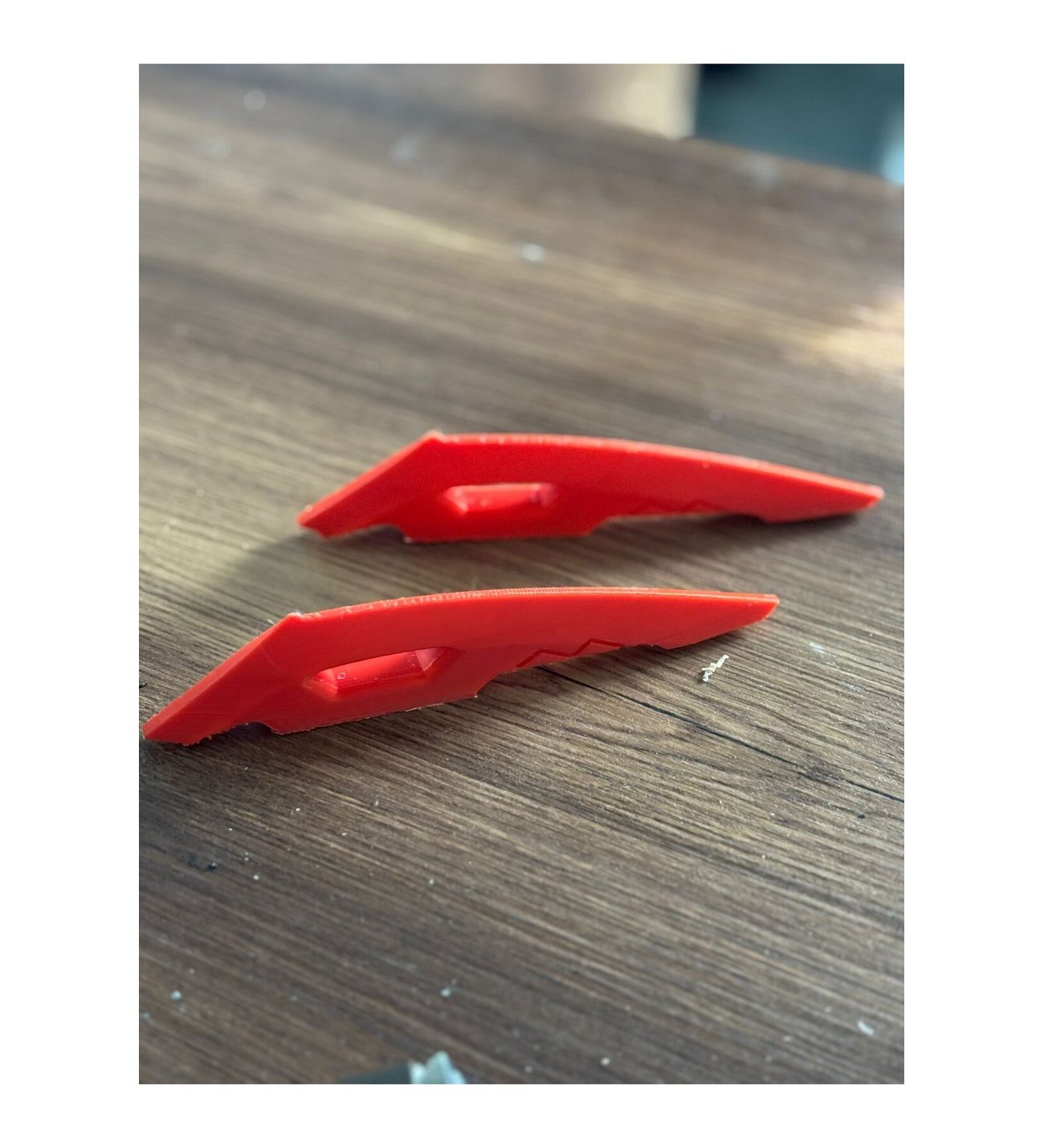 Motosiklet sabit rüzgar kanadı (18,2 cm)