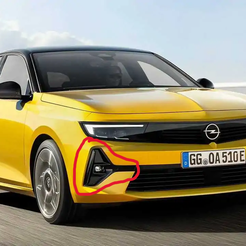 Opel Astra Uyumlu Ön Sis Işığı Kapağı